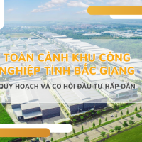 Toàn cảnh khu công nghiệp tỉnh Bắc Giang: Quy hoạch và cơ hội đầu tư hấp dẫn