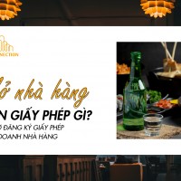 Mở nhà hàng cần giấy phép gì? Hồ sơ đăng ký giấy phép kinh doanh nhà hàng