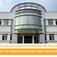 Cho thuê nhà xưởng KCN Hố Nai Biên Hòa Đồng Nai – Dự án hơn 6000m2 phù hợp sản xuất