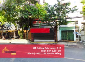 [Cho thuê nhà MẶT TIỀN CỬU LONG- CƯ XÁ BẮC HẢI]