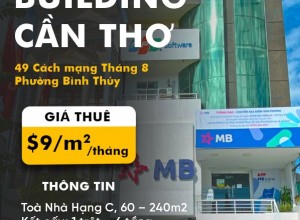 VĂN PHÒNG BÁO SGGP - MẶT TIỀN ĐƯỜNG CMT8 CẦN THƠ