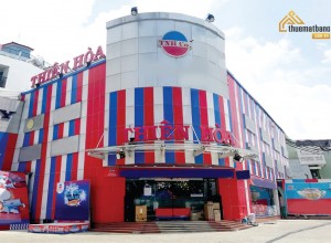 Mặt bằng cho thuê làm showroom, siêu thị quận 7 rộng hơn 1000m2 đường Nguyễn Văn Linh