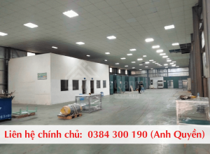 CHO THUÊ KHO XƯỞNG KCN LAI XÁ, HÀ NỘI