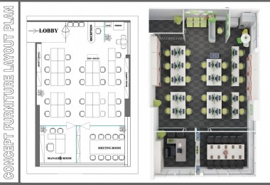 Tầm quan trọng của Layout văn phòng cho thuê