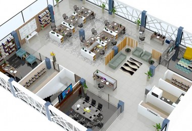 Layout văn phòng cho thuê là gì?