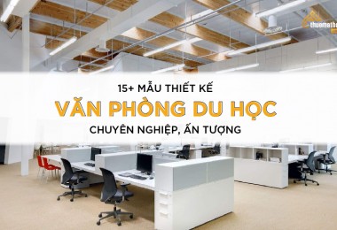 15+ Mẫu thiết kế văn phòng du học chuyên nghiệp, ấn tượng