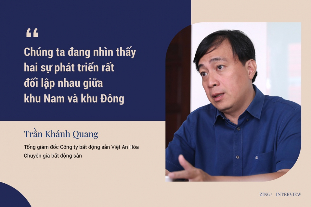 Ông Trần Khánh Quang - Tổng giám đốc Công ty BĐS Việt An Hòa