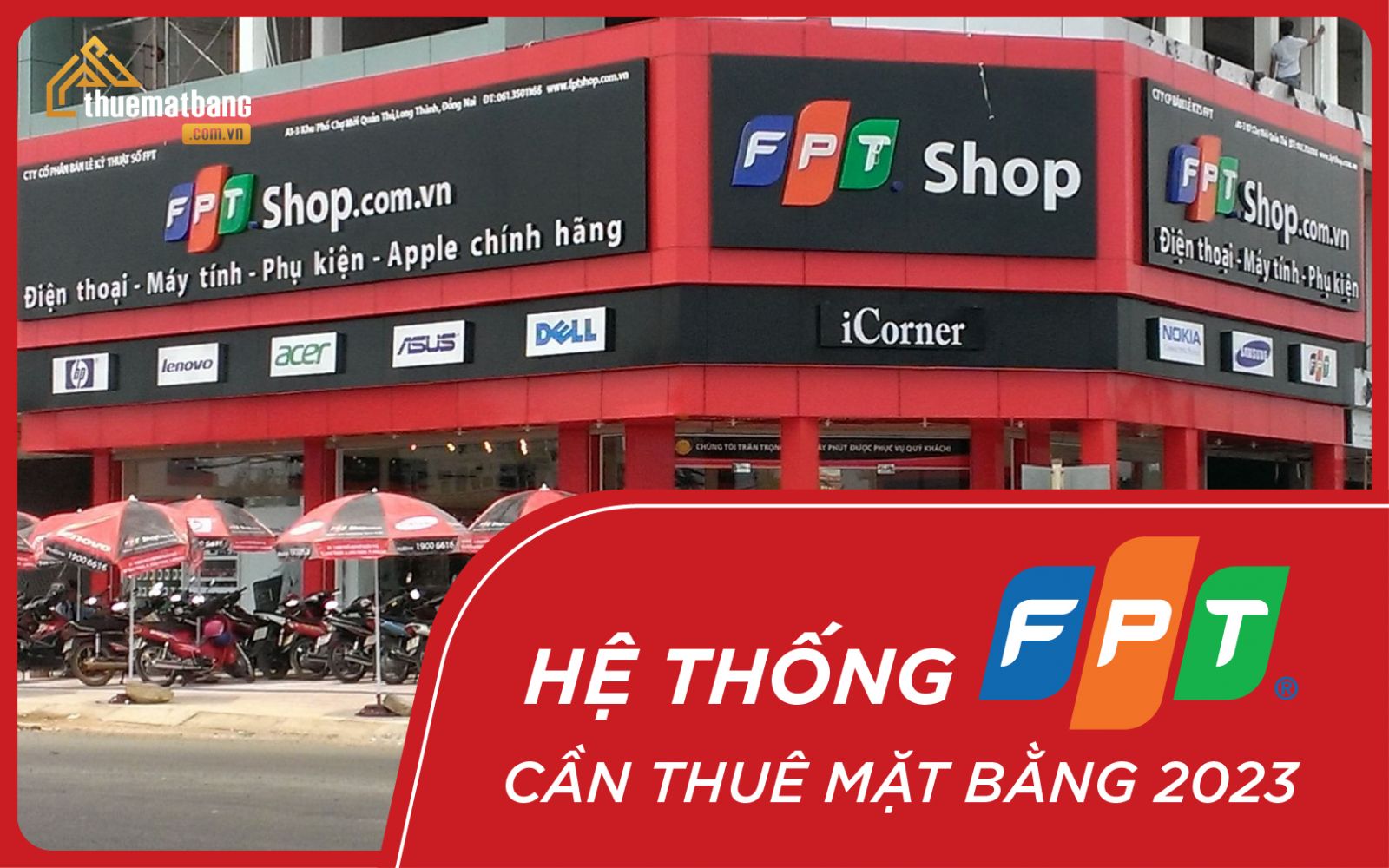 FPT cần thuê mặt bằng