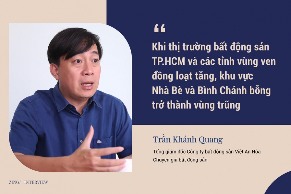 Ông Trần Khánh Quang - Tổng giám đốc Công ty BĐS Việt An Hòa