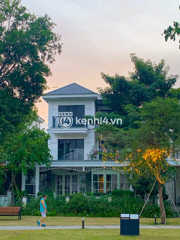 Cận cảnh khu biệt thự Sơn Tùng Hải Tú Gía thuê nhà 90 triệu thuộc khu compound 2 lớp bảo vệ