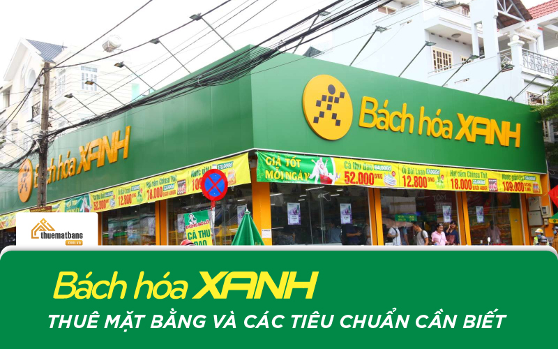 Bách Hóa Xanh thuê mặt bằng