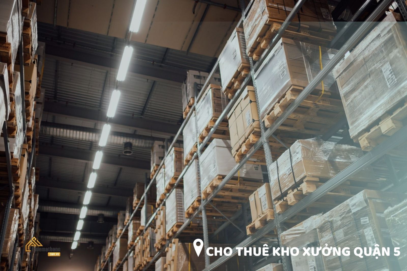 Cho thuê kho xưởng quận 5 thuematbang.com.vn