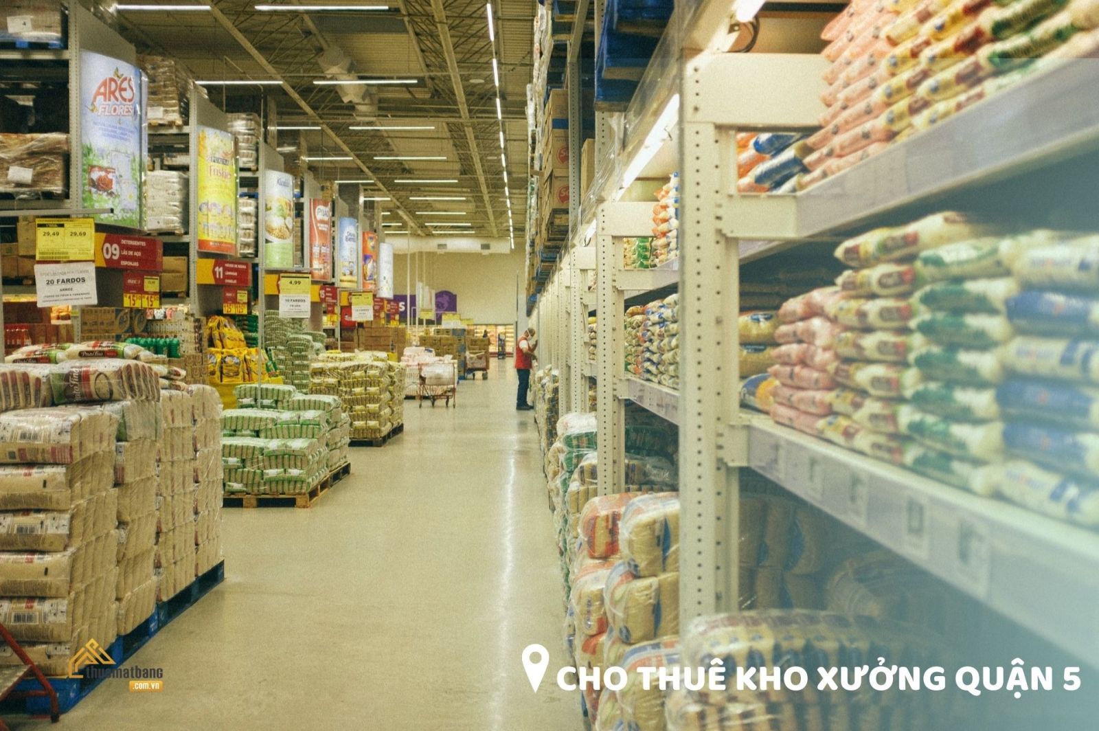 Cho thuê kho xưởng quận 5 thuematbang.com.vn