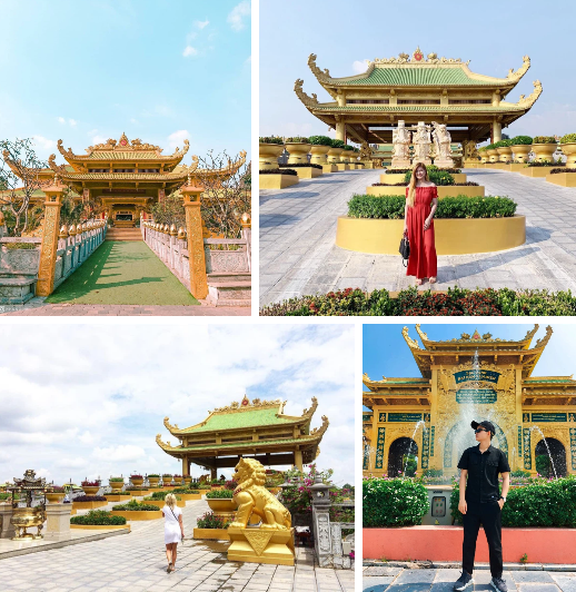 đền thờ khu du lịch đại nam