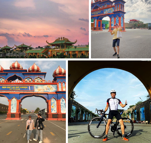 bức tường thành khu du lịch đại nam