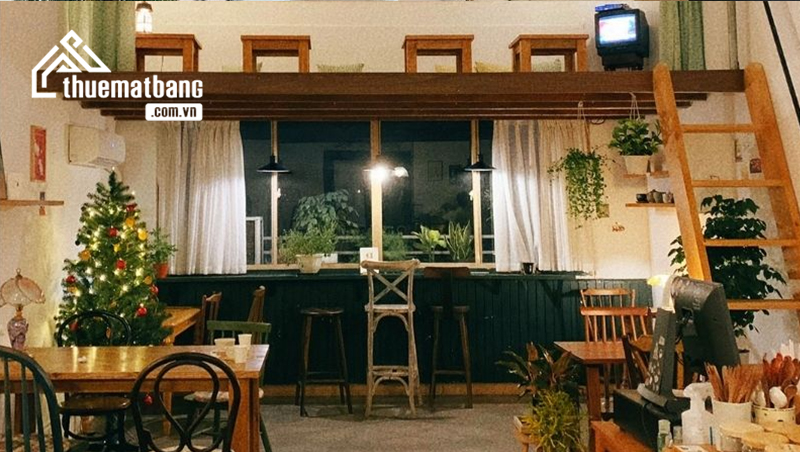 cách trang trí noel cho quán cafe