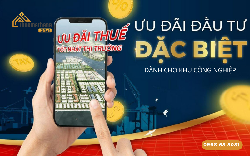 Chi phí thuê đất khu công nghiệp giảm nhờ hỗ trợ ưu đãi từ nhà nước