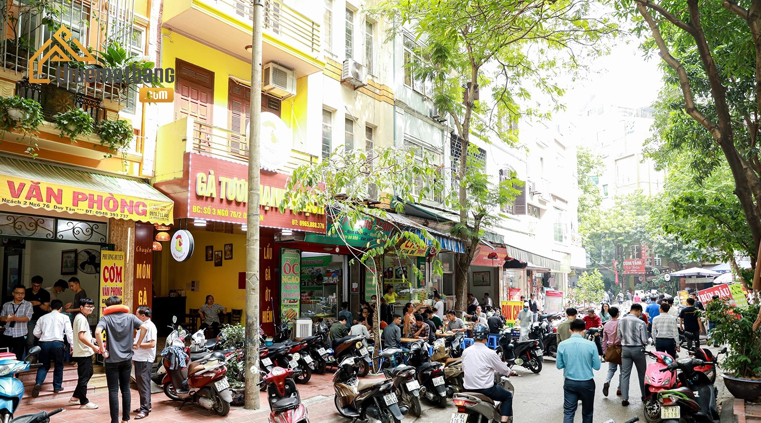 Cho thuê văn phòng đường duy tân