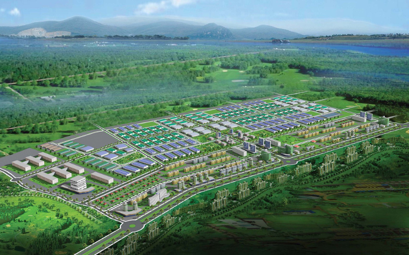 Cơ sỡ hạ tầng KCN Hàm Kiệm II