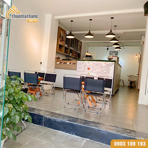 Diện tích phù hợp cho kinh doanh quán cafe