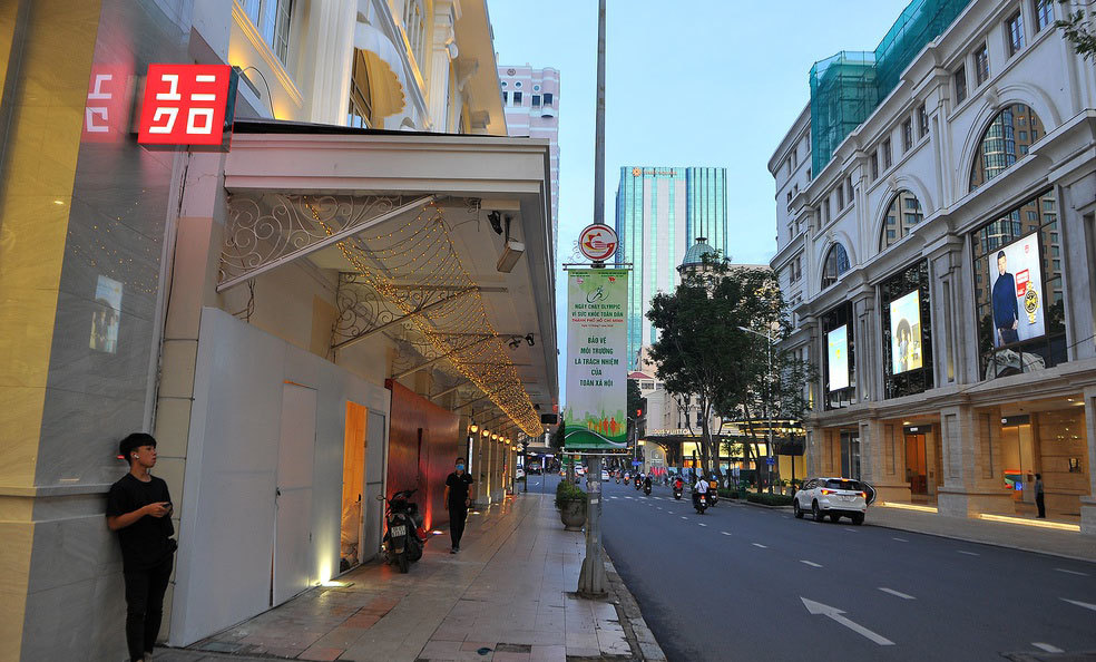  con đường “5 sao” Đồng Khởi của Sài Gòn vẳng vẻ vì dịch covid-19