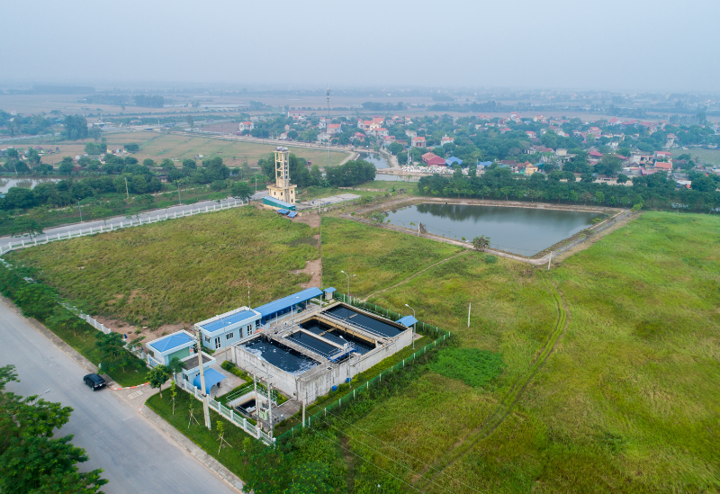 Hệ thống xử lý nước thải khu công nghiệp Thủ Thừa