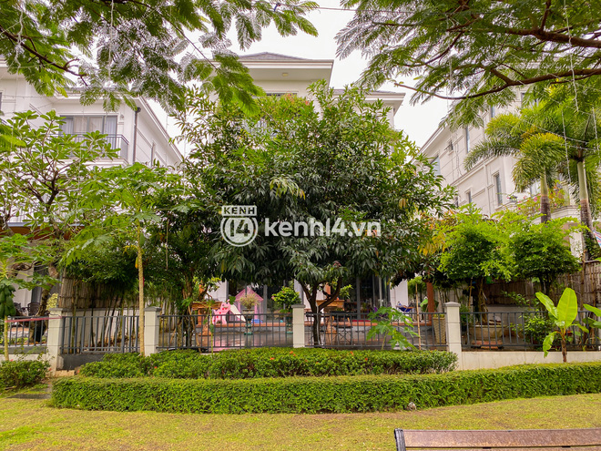 Cận cảnh khu biệt thự Sơn Tùng Hải Tú Gía thuê nhà 90 triệu thuộc khu compound 2 lớp bảo vệ