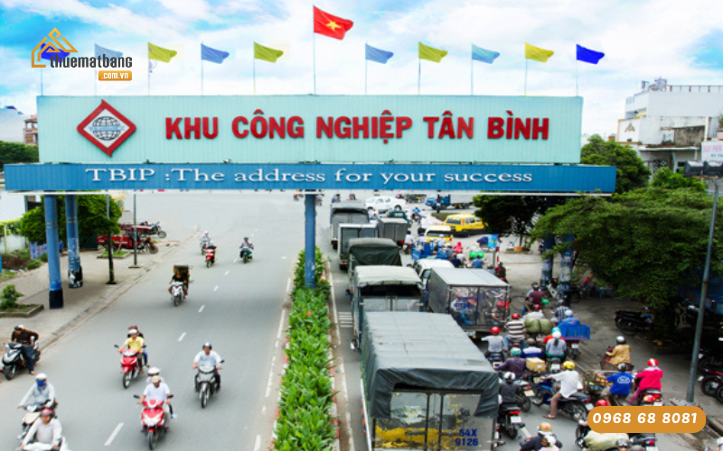 KCN Tân Bình tọa lạc tại vị trí trung tâm Thành phố Hồ Chí Minh