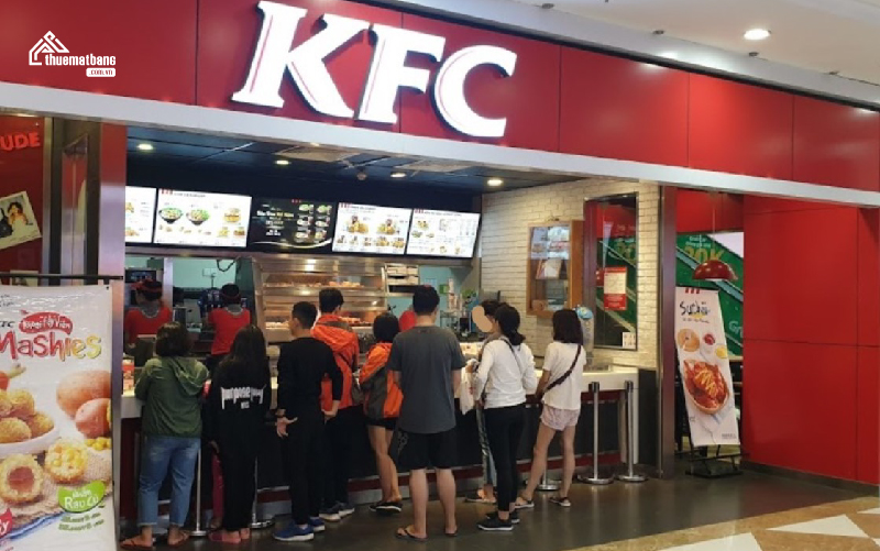 KFC cần thuê mặt bằng