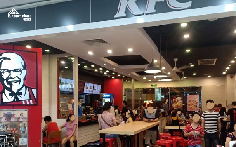 KFC cần thuê mặt bằng