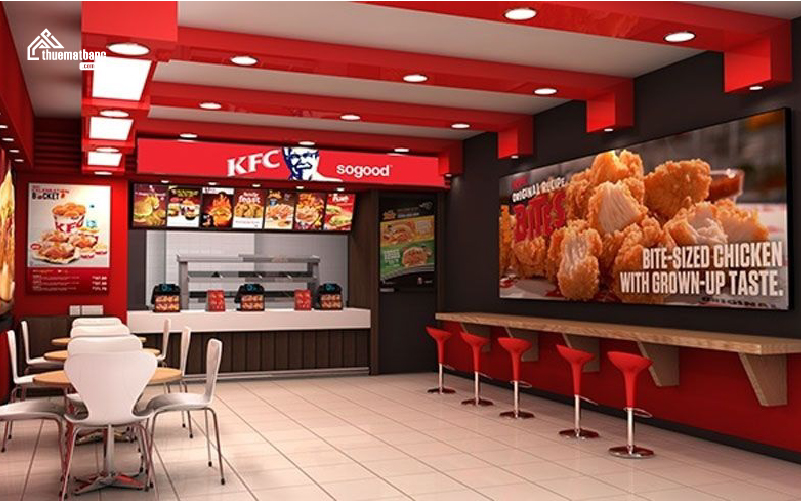 KFC cần thuê mặt bằng