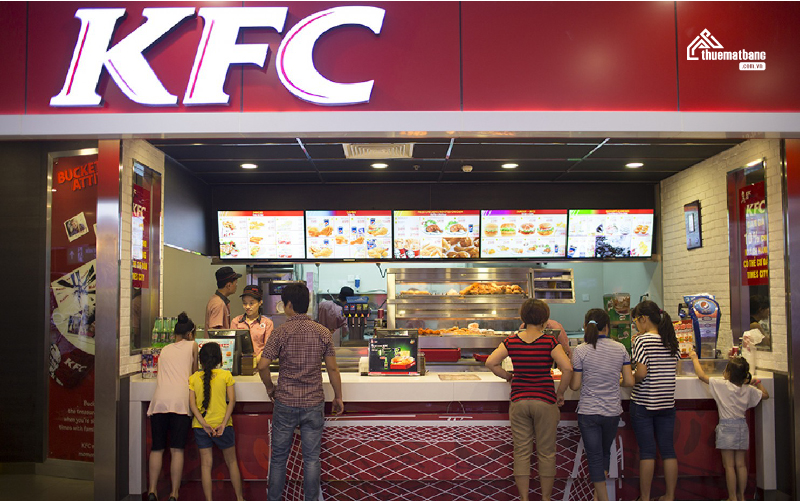 KFC cần thuê mặt bằng