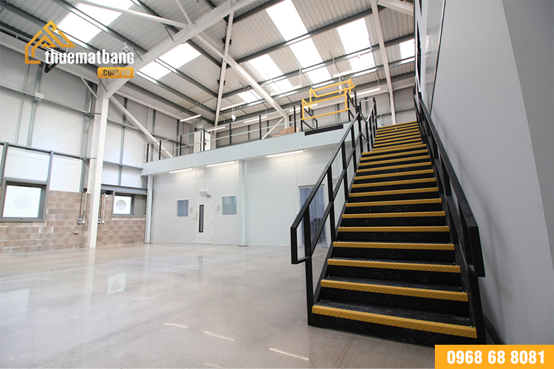 mẫu nhà xưởng có gác lửng đẹp