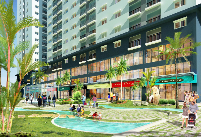 Không gian mặt bằng trung tâm thương mại Phú Thọ DMC