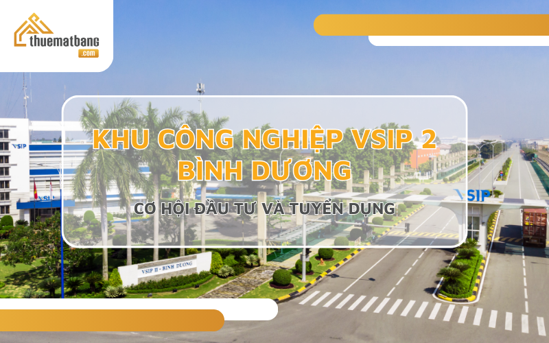 Chi tiết về khu công nghiệp VSIP 2 Bình Dương: Cơ hội đầu tư hấp dẫn