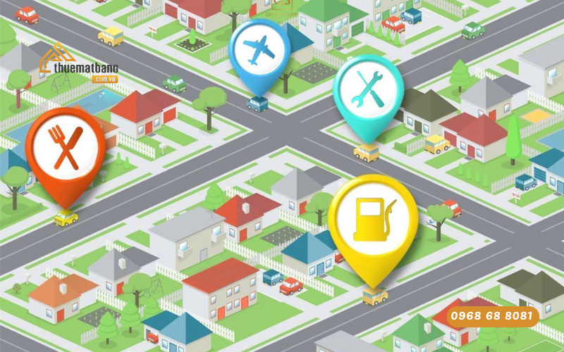 Khu vực có nhiều tiện ích sẽ có giá thuê cao nhưng mang lại tiềm năng lớn