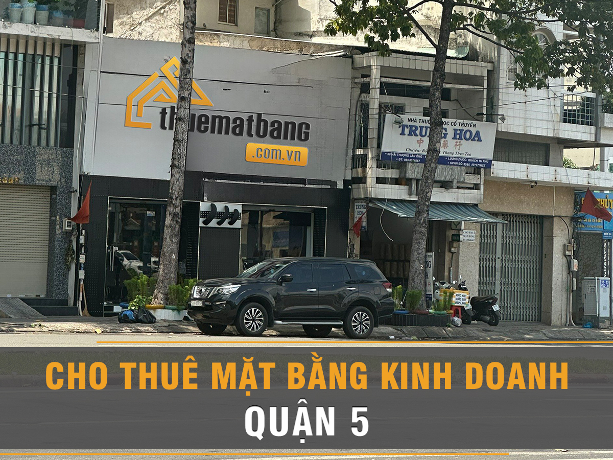 Mặt bằng kinh doanh tại quận 5