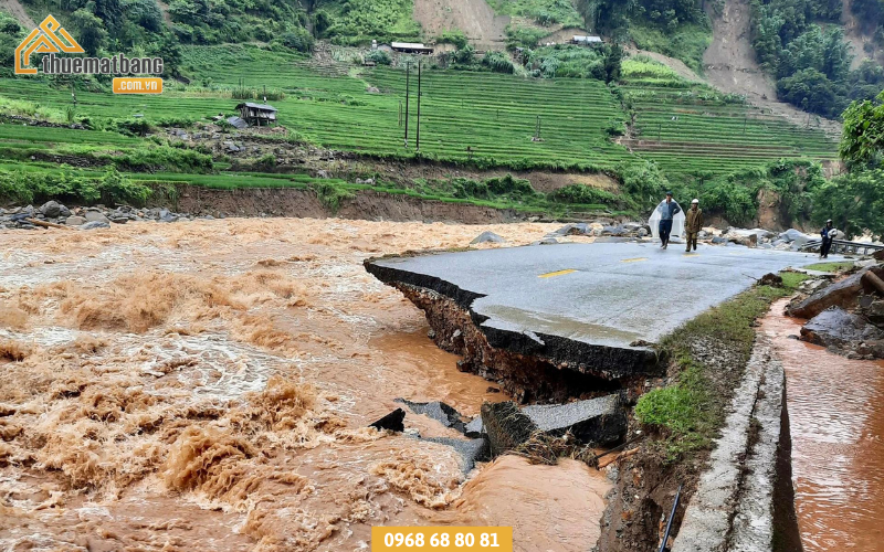 Nguyên nhân do tác động của nước