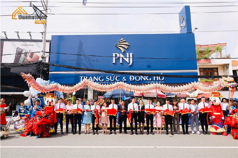 PNJ cần thuê mặt bằng