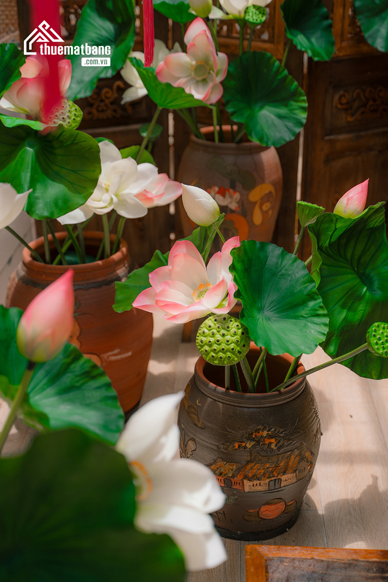 quán cafe trang trí trung thu đẹp