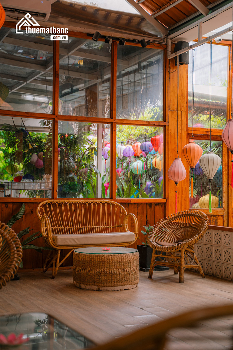 quán cafe trang trí trung thu đẹp