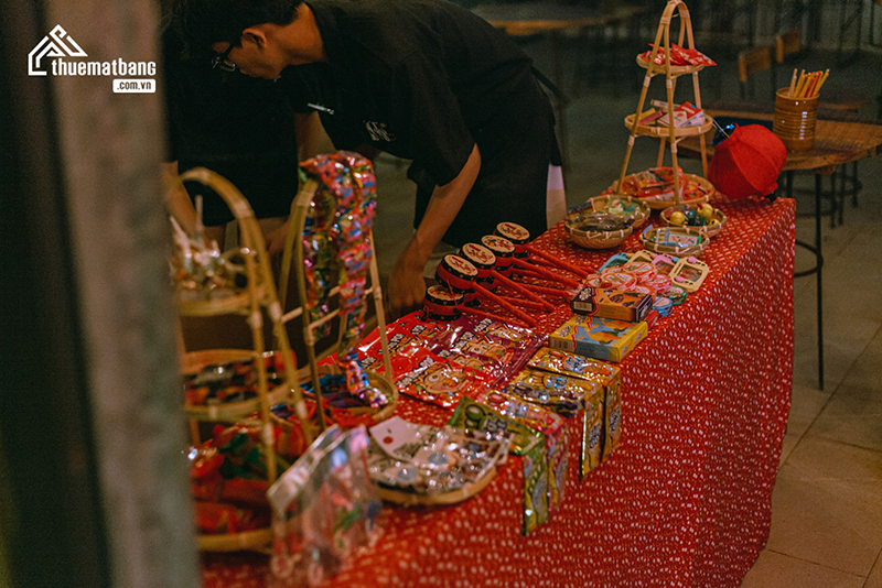 quán cafe trang trí trung thu đẹp