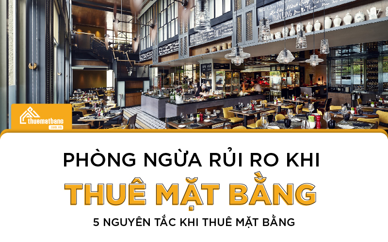 Rủi ro khi thuê mặt bằng