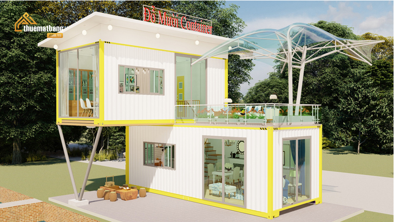 Thiết kế văn phòng Container