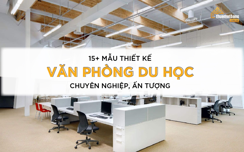 thiết kế văn phòng du học, thiết kế văn phòng tư vấn du học