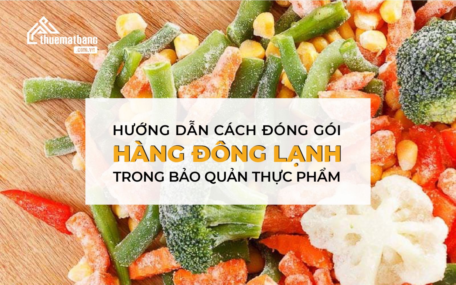 cách đóng gói hàng đông lạnh 