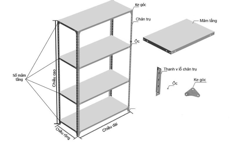 kệ kho chứa hàng