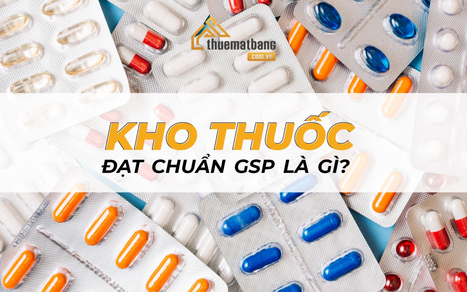Kho thuốc đạt chuẩn GSP 