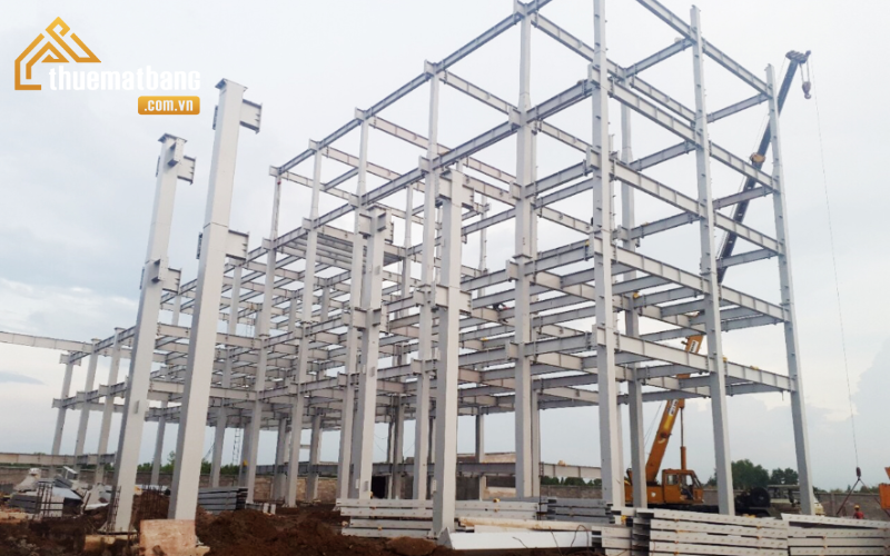 Cấu tạo nhà xưởng cao tầng