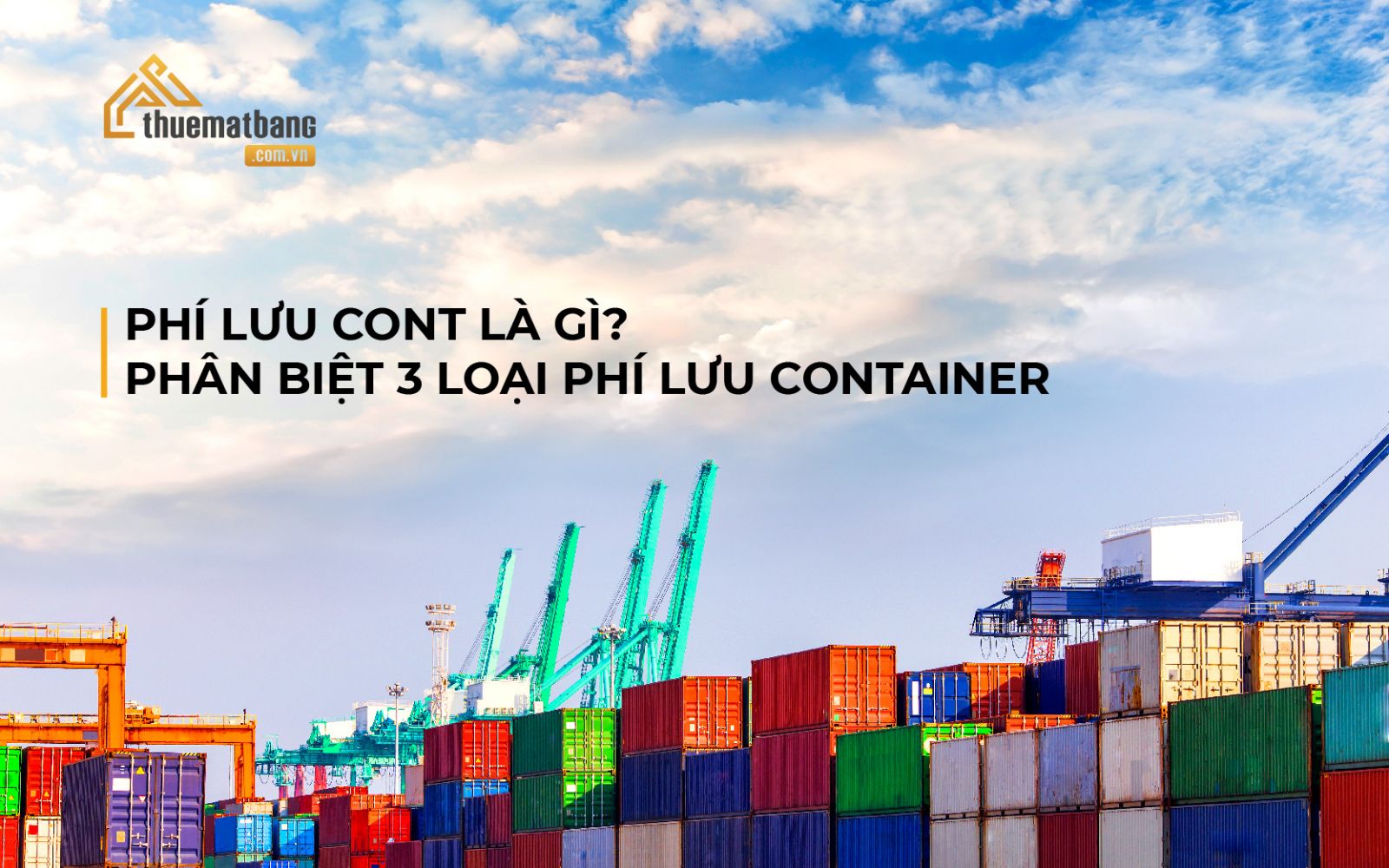 Phí lưu Cont là gì